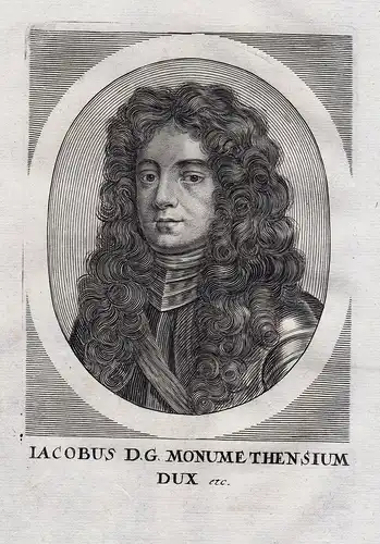 Iacobus D.G. Monumethensium Dux etc. - James Scott Duke of Monmouth (1649-1685) Buccleuch Portrait