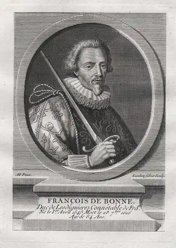 Francois de Bonne - Francois de Bonne de Lesdiguieres (1543-1626) Seigneur puis duc de Lesdiguières, comte de
