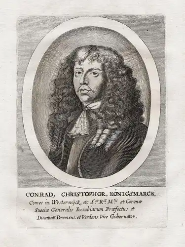 Conrad Christophor Königsmarck - Kurt Christoph von Königsmarck (1634-1673) Portrait