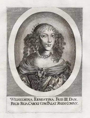 Wilhelmina Ernestina - Princess Wilhelmine Ernestine of Denmark (1650-1706) Wilhelmine Ernestine von Dänemark