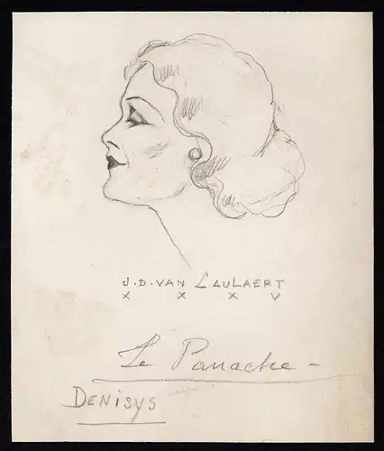 La Panache / Denisys - Denisys film cinema actrice actress Schauspielerin Portrait
