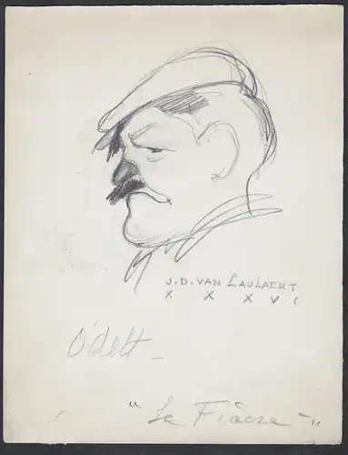 O'dett - O'dett (1903-1973) Rene Goupil artiste cabaret chanteur singer Film cinema Portrait