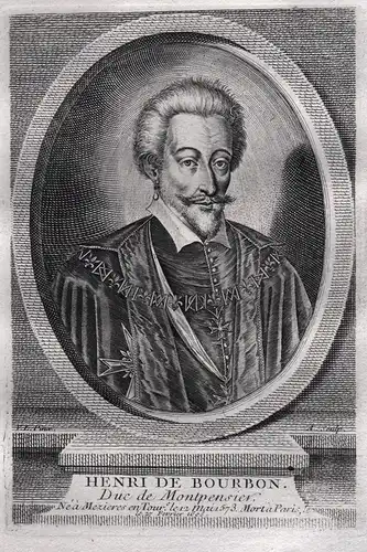 Henri de Bourbon - Henri de Montpensier de Bourbon (1573-1608) Herzog von Montpensier, Châtellerault und Saint