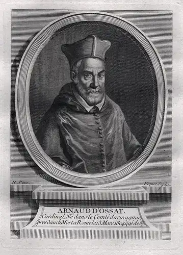 Arnaud D'Ossat - Arnaud d'Ossat (1537-1604) Larroque, Roma, Cardinal-prêtre de Saint Eusèbe, Rennes, Bayeux, e