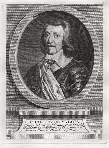 Charles de Valois - Charles de Valois Angouleme (1573-1650) Duc d'Angoulême, Comte d'Auvergne, Comte de Ponthi