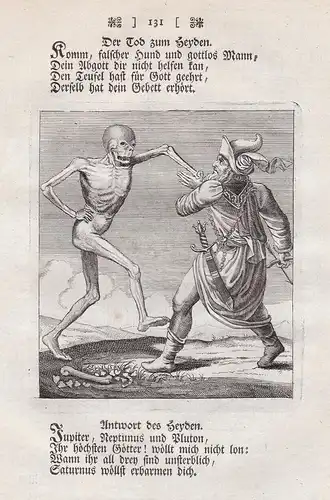 Der Tod zum Heyden - Heiden heathen Totentanz dance of death