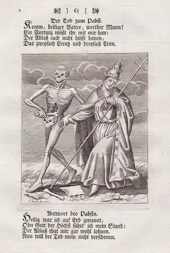 Der Tod zum Pabst -  Totentanz dance of death