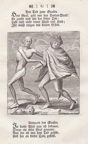 Der Tod zum Grafen -  counts Totentanz dance of death