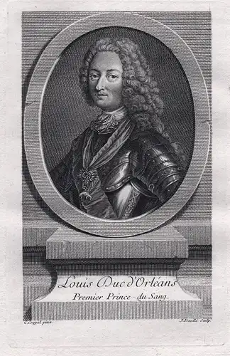 Louis duc d'Orleans - Louis I de Bourbon duc d'Orleans (1703-1752) Sang Chartres Valois Montpensier Nemours Po