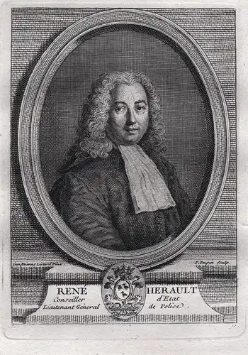 Rene Herault - Rene Herault de Vaucresson (1691-1740) Seigneur de Fontaine-l'Abbé et de Vaucresson Richter Con