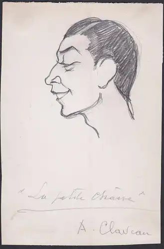 A. Claveau - André Claveau (1915-2003) chansonnier singer Sänger chanteur acteur actor film cinema Portrait