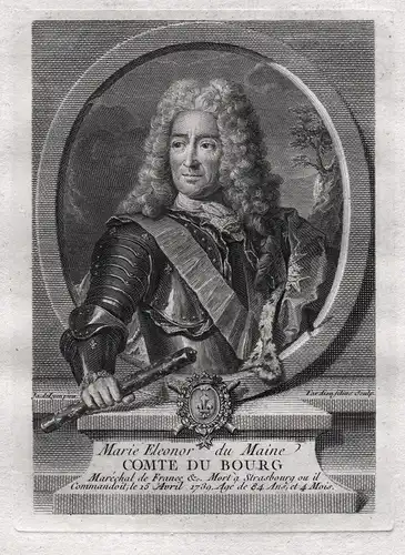 Marie Eleonor du Maine Comte du Bourg - Leonor Marie du Maine du Bourg (1655-1739) Baron Espinasse Marschall M