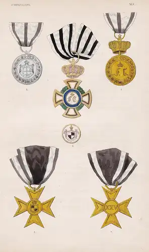 Höhenzollern XLV. - Hohenzollern Dynastie Deutschland Germany Orden medal decoration Medaille