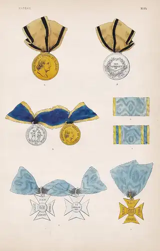 Nassau - Deutschland Germany Orden medal decoration Medaille