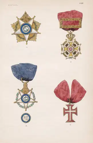 Portugal LVIII - Orden medal decoration Medaille