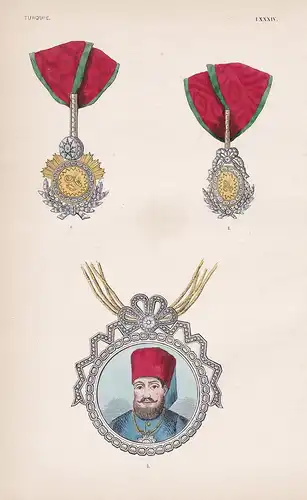 Turquie LXXXIV. - Turkey Türkei Orden medal decoration Medaille