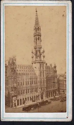 (Hotel de la Ville) - Rathaus Brüssel Bruxelles Brussels Belgium Belgien Belgique Foto Photo Fotografie photog