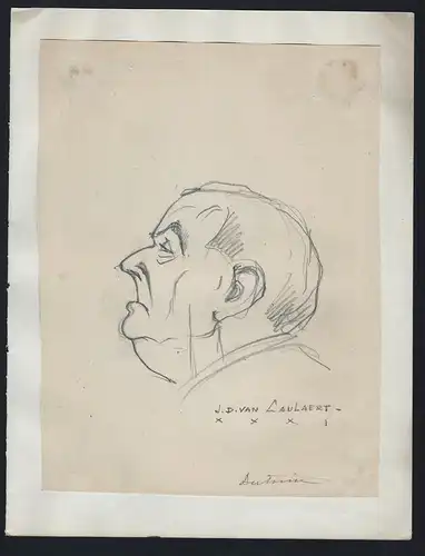Antoine - André Antoine (1858-1943) directeur de theatre comedien actor manager Portrait