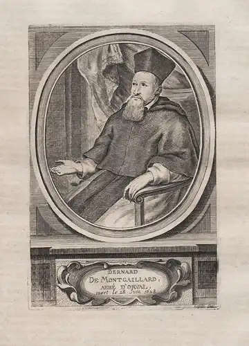 Bernard de Montgaillard, Abbé d'Orval- Bernard de Montgaillard (1563-1628) Orval Abbey Cistercian Portrait