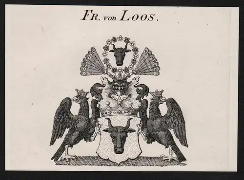 Fr. von Loos - Wappen coat of arms
