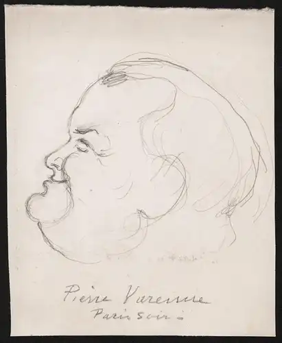Pierre Varenne - Pierre Varenne (1892-1961) / Pseudonym of Pierre-Georges Battendier romancier journaliste Lib