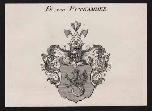 Fr. von Putkammer - Wappen coat of arms