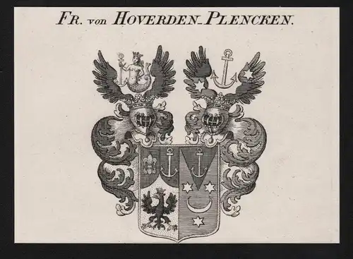 Fr. von Hoverden_Plencken - Wappen coat of arms