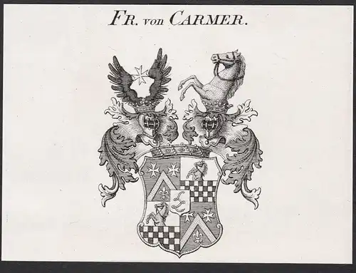 Fr. von Carmer - Wappen coat of arms