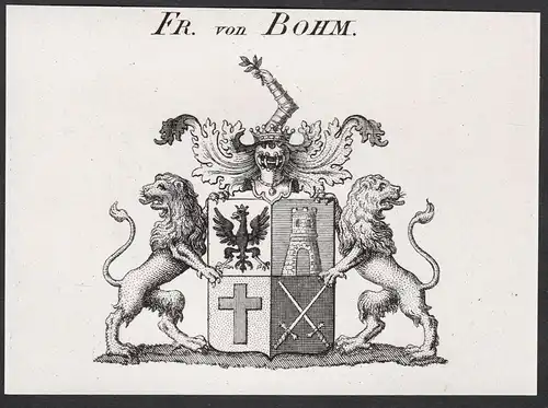 Fr. von Bohm - Wappen coat of arms