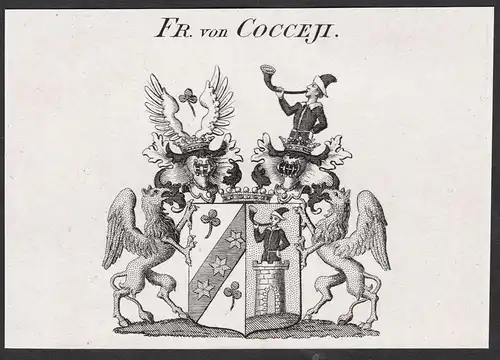Fr. von Cocceji - Wappen coat of arms