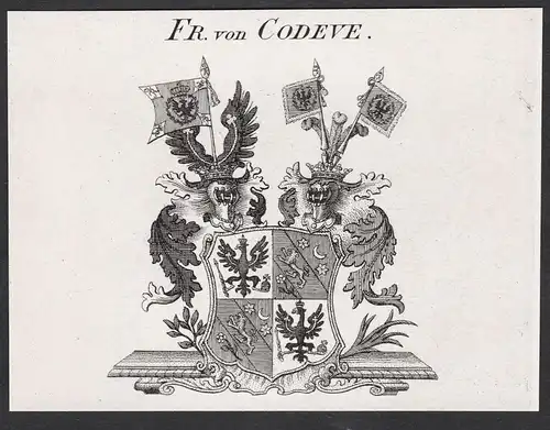 Fr. von Codeve - Wappen coat of arms