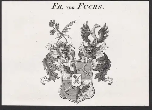 Fr. von Fuchs - Wappen coat of arms