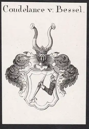 Coudelance v. Bessel - Wappen coat of arms