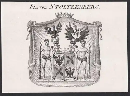 Fr. von Stoltzenberg - Wappen coat of arms