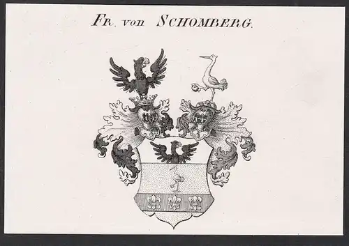 Fr. von Schomberg - Wappen coat of arms