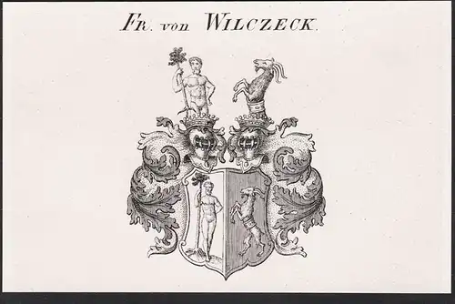 Fr. von Wilczeck - Wappen coat of arms