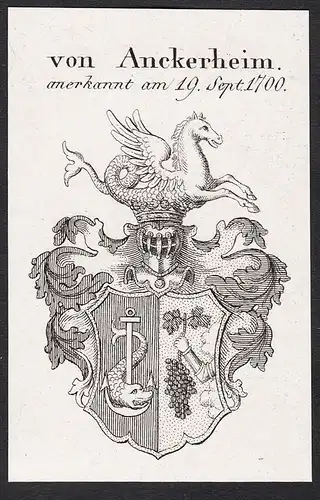 von Anckerheim - Wappen coat of arms