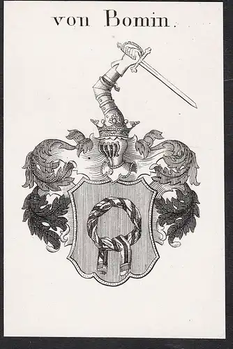 von Bomin - Wappen coat of arms