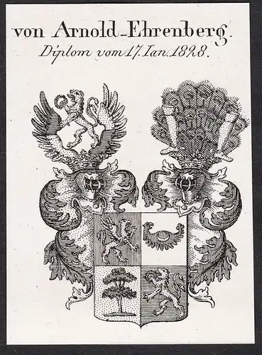 von Arnold_Ehrenberg - Wappen coat of arms