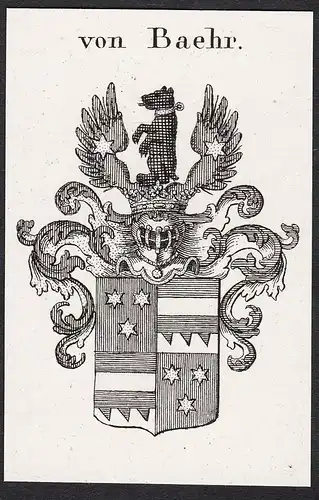 von Baehr - Wappen coat of arms