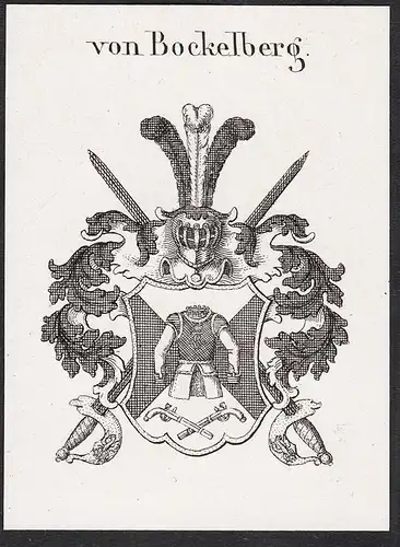 von Bockelberg - Wappen coat of arms