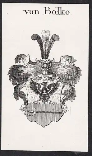 von Bolko - Wappen coat of arms