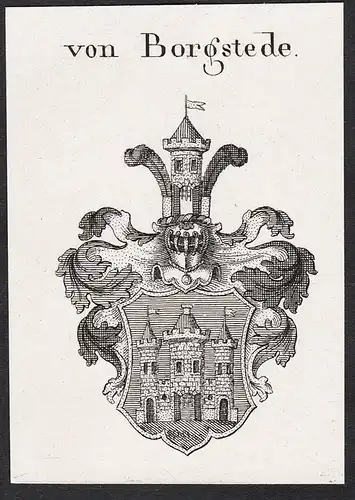 von Borgstede - Wappen coat of arms