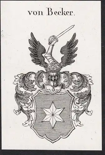 von Becker - Wappen coat of arms