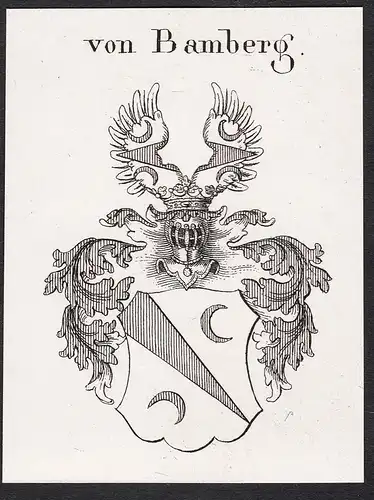 von Bamberg - Wappen coat of arms