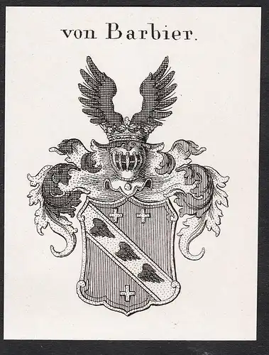 von Barbier - Wappen coat of arms