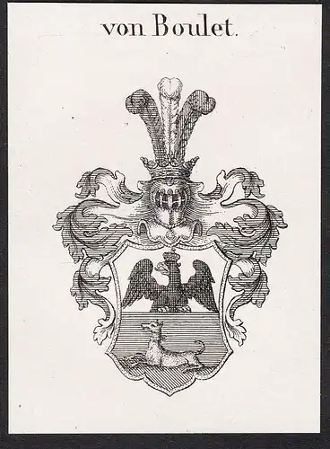 von Boulet - Wappen coat of arms