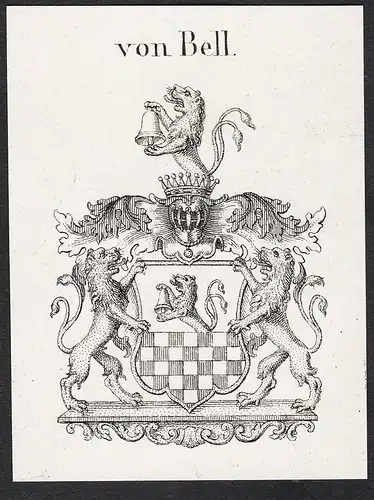 von Bell - Wappen coat of arms