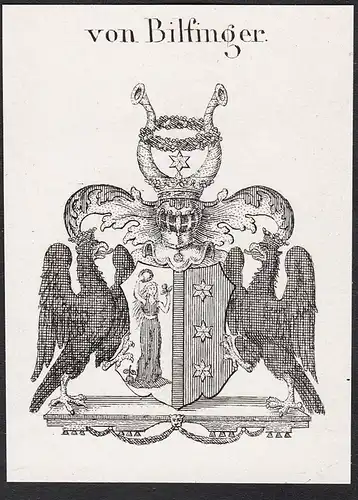 von Bilfinger - Wappen coat of arms