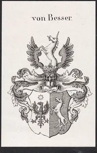 von Besser - Wappen coat of arms